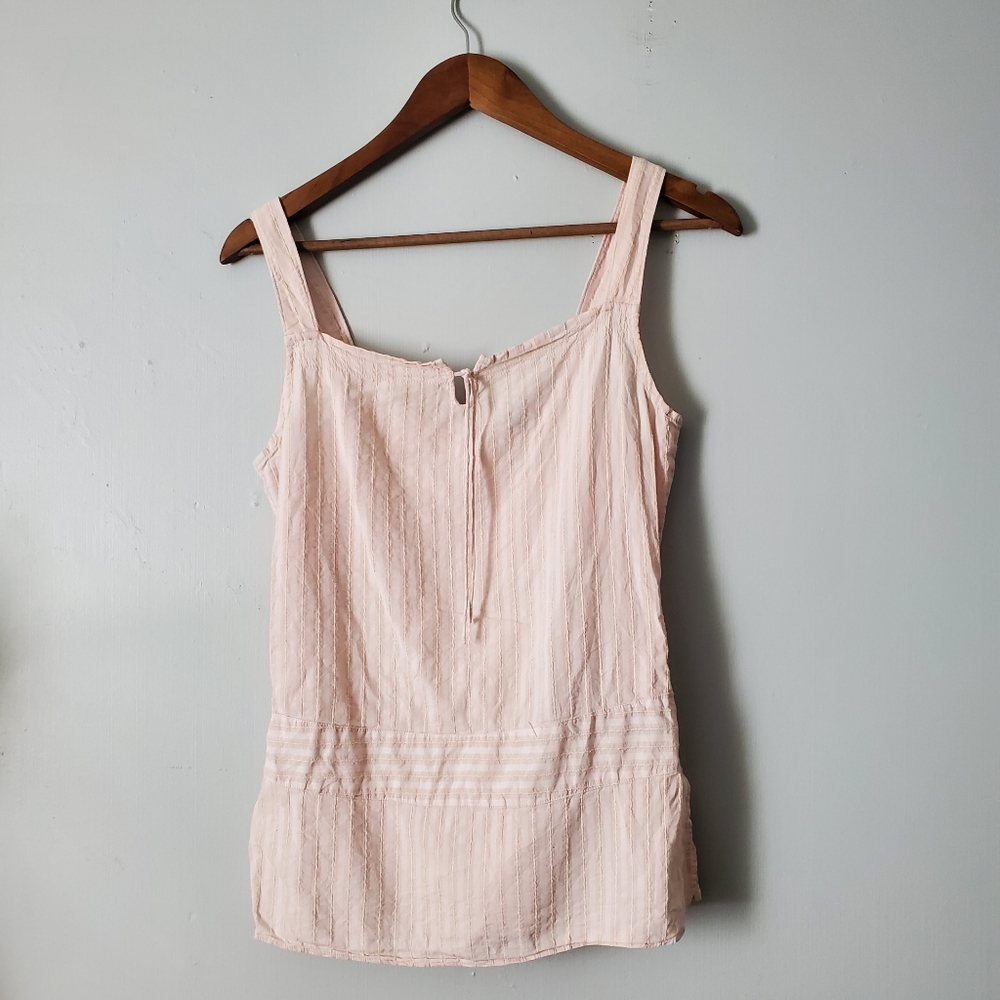 American Eagle Outfitters | Dainty Cotton Ribbed Camisole Tank Top Blouse